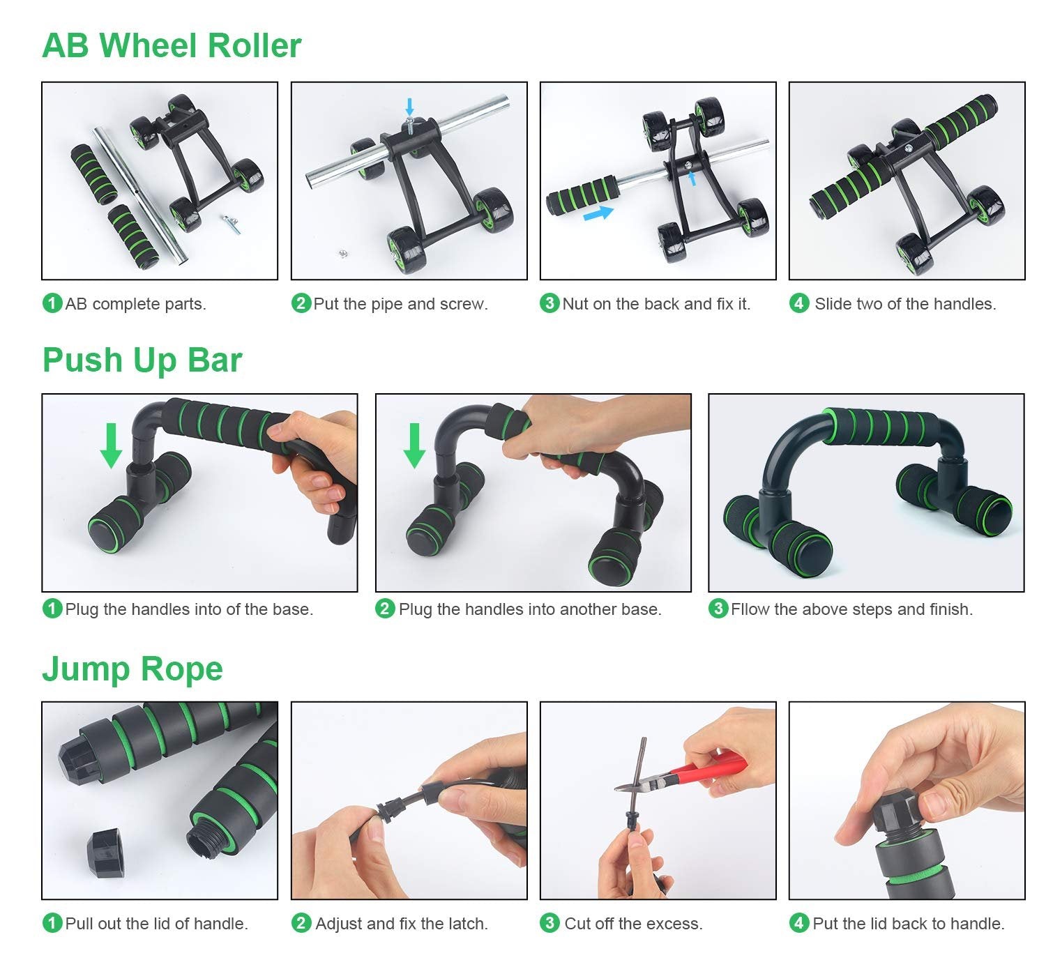10 - in - 1 Fitness Kit - KMT WAREHOUSE