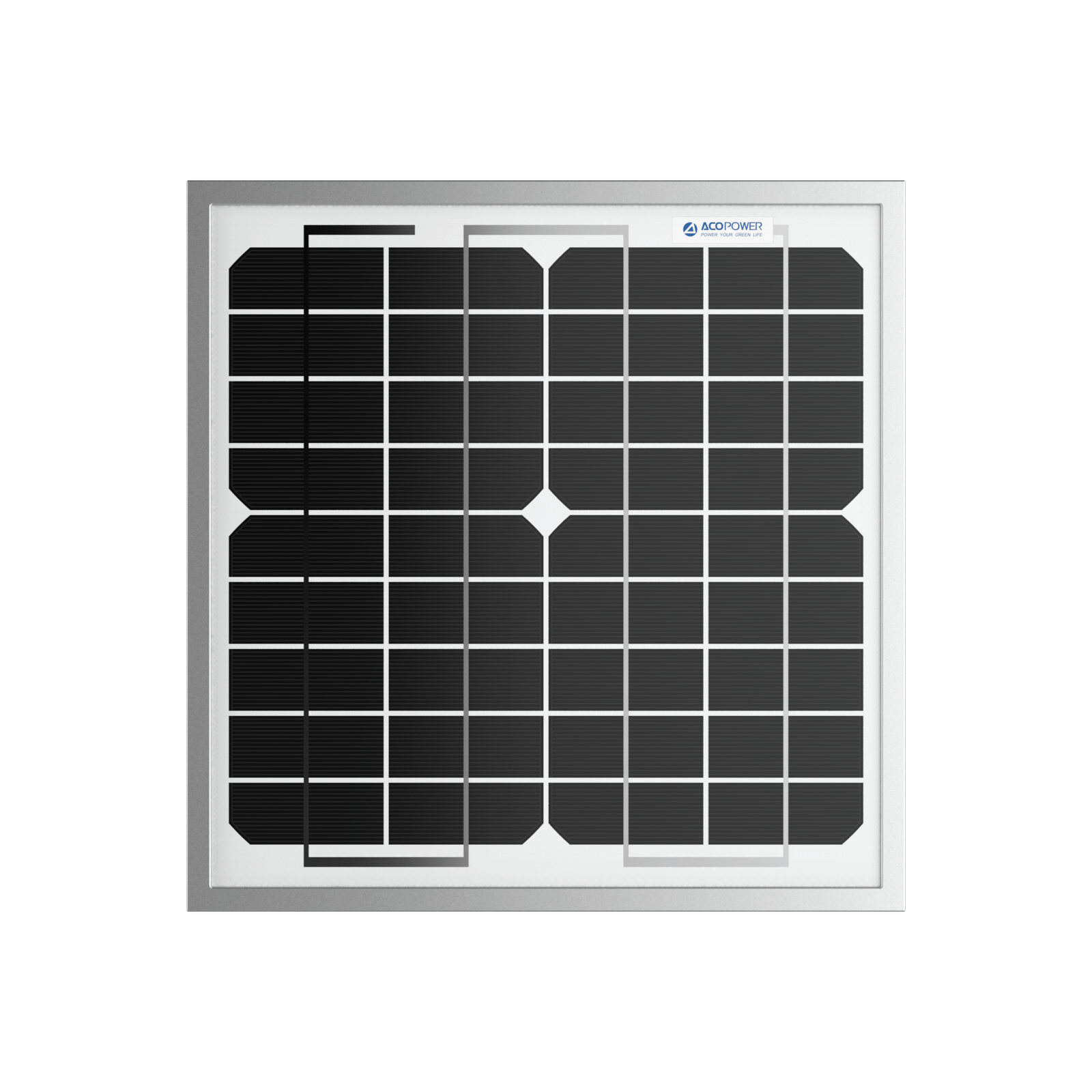 10 Watt 12 Volt Monocrystalline Solar Panel - KMT WAREHOUSE