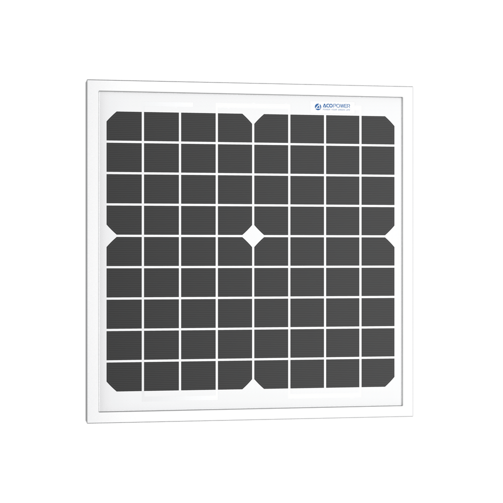 10 Watt 12 Volt Monocrystalline Solar Panel - KMT WAREHOUSE