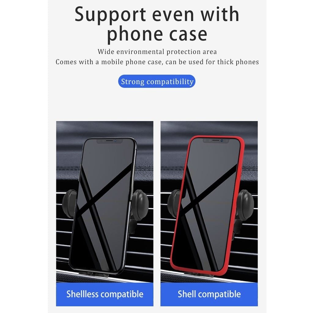 10W Wireless Automatic Clamping Mount Fast Charger For Your Car - KMT WAREHOUSE