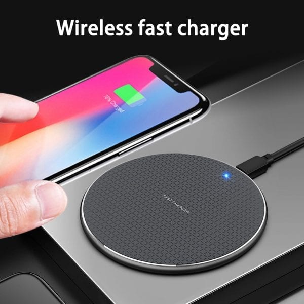 15W Fast Wireless Charger Pad - KMT WAREHOUSE