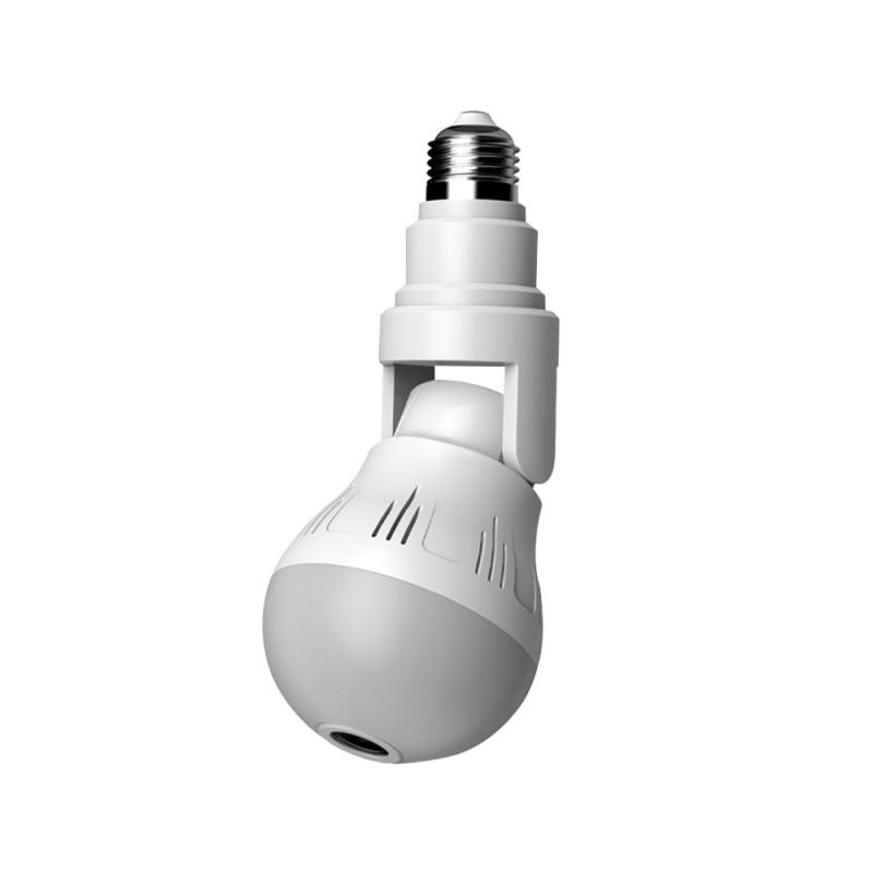 360° Panoramic Hidden Light Bulb Wifi Camera - KMT WAREHOUSE