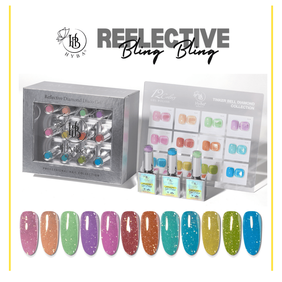 #4 TINKER BELL DIAMOND Collection - 12 Colors Box Set - CLEARANCE