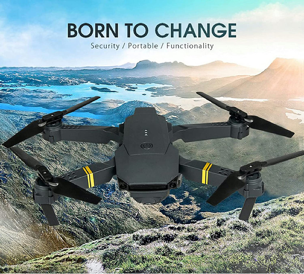 4K HD Dual Camera RC FPV WiFi Portable Wide Angle Foldable Quadcopter Drone - KMT WAREHOUSE