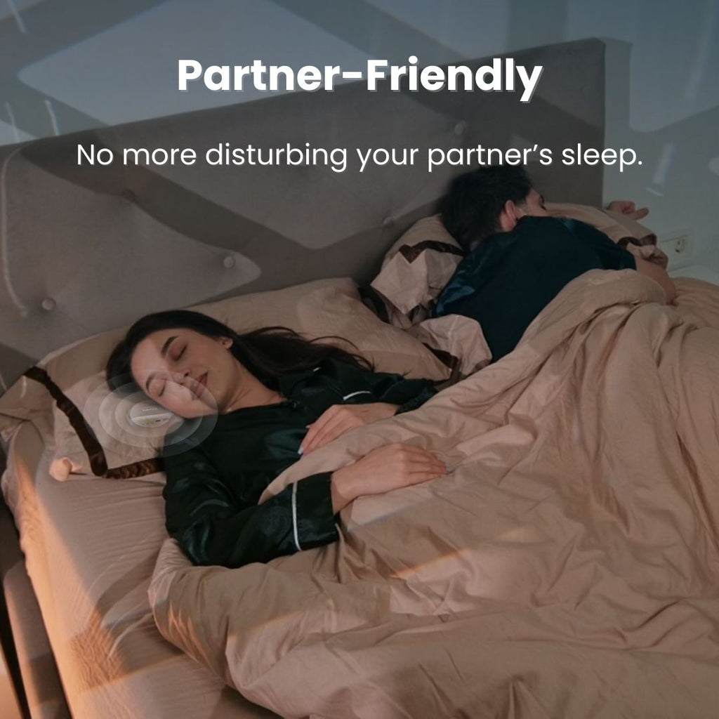 Jabees PEACE Pillow Speaker - Ultra-Thin Bone Conduction Sleep Speaker for Comfortable and Healthy Bedtime Audio