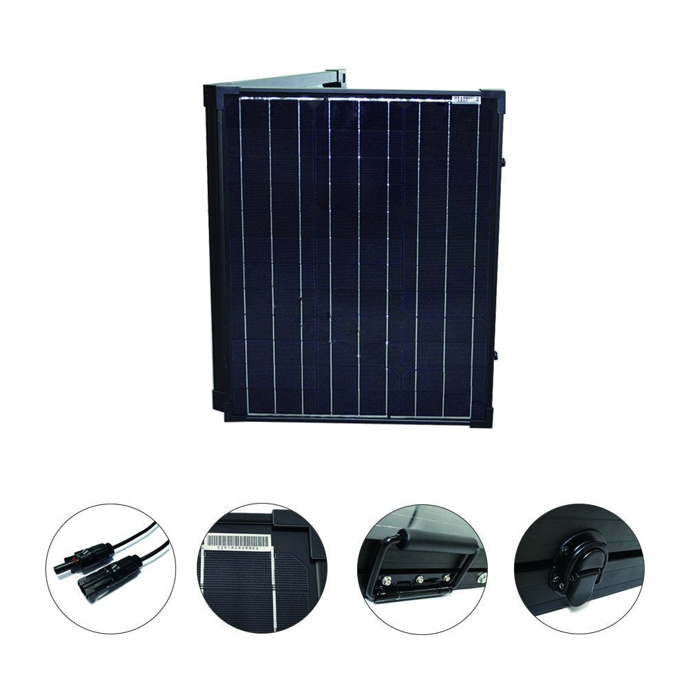 ACOPower PTP 100W Portable Solar Panel Expansion Briefcase - KMT WAREHOUSE