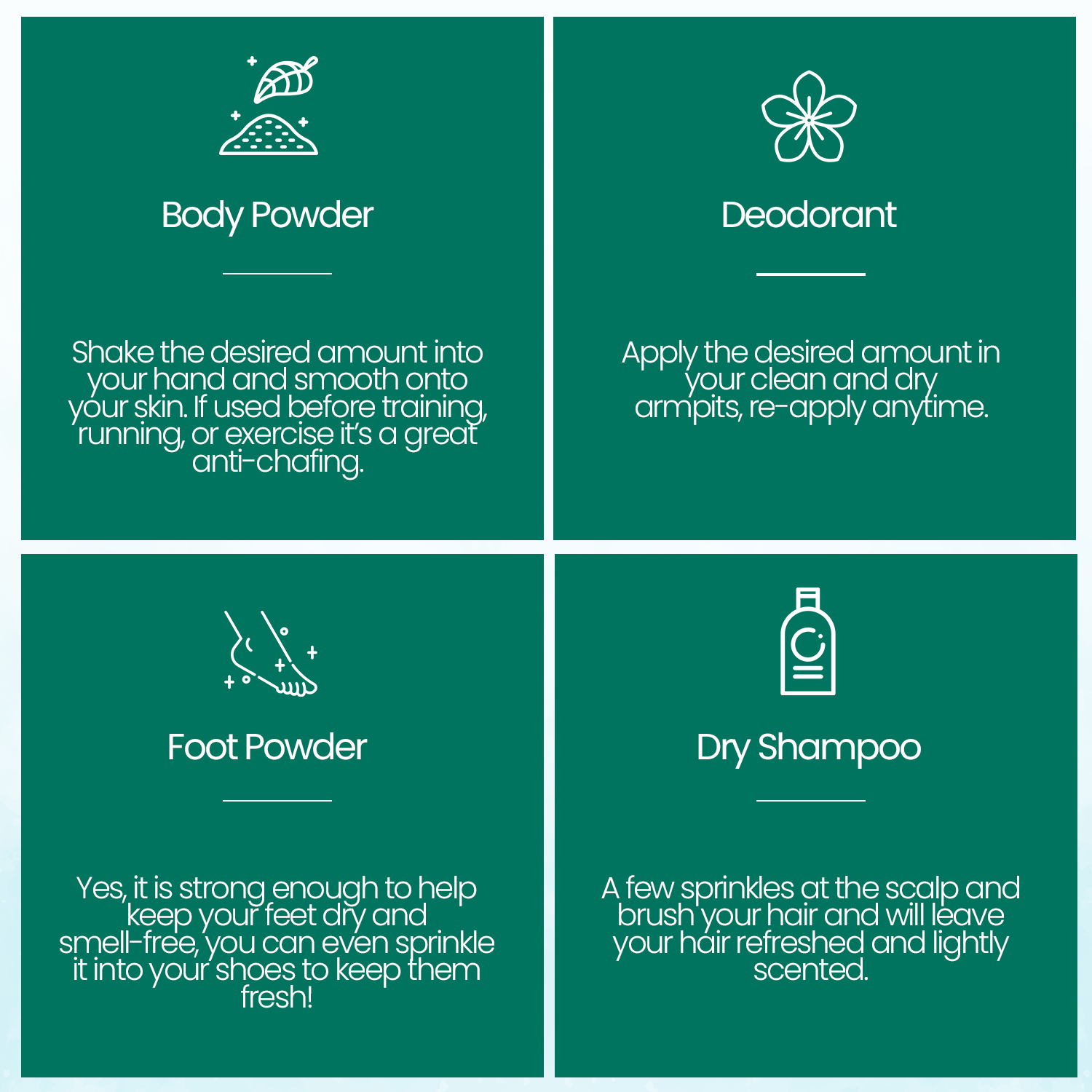 All - Natural Body Powder. Eco - Friendly. - KMT WAREHOUSE