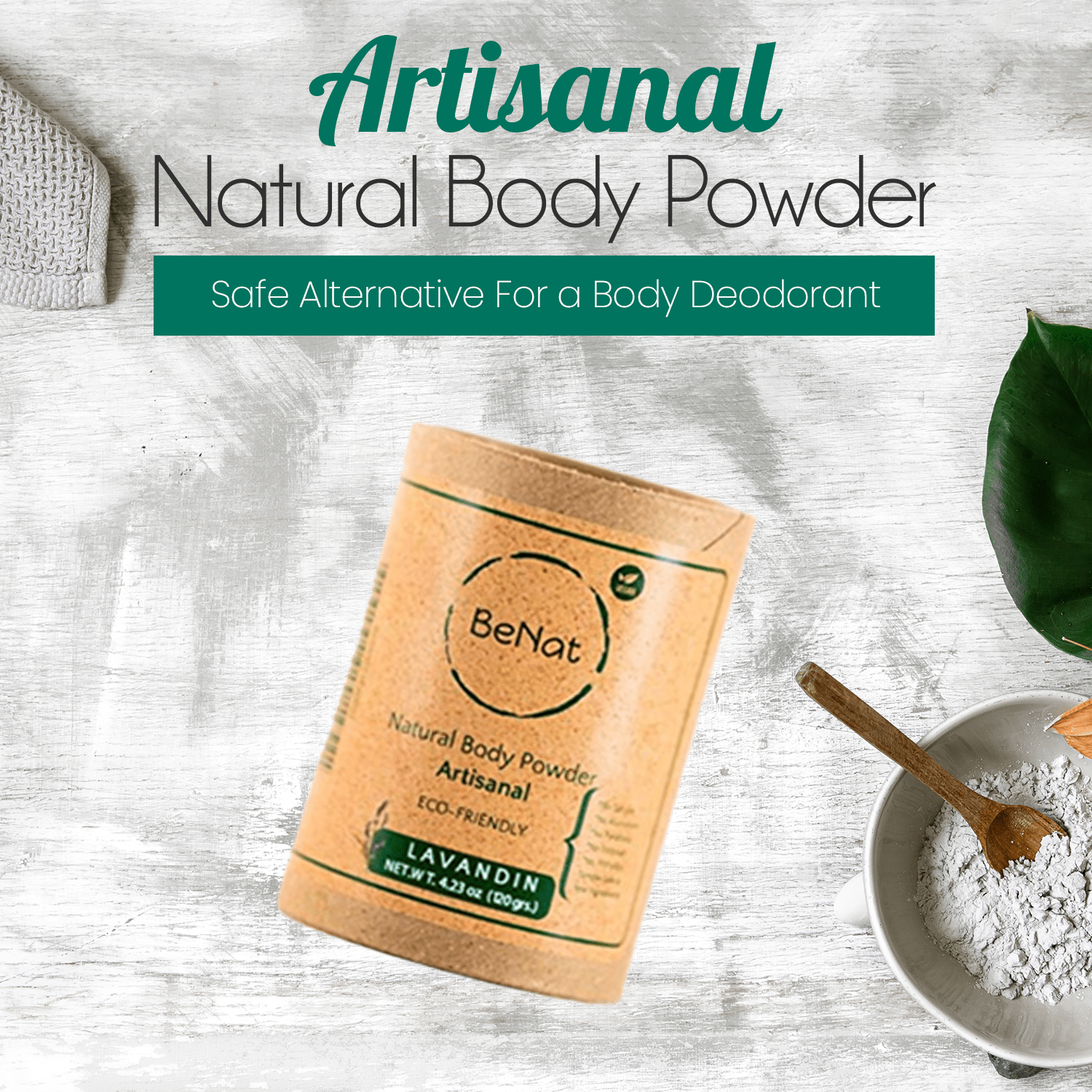 All - Natural Body Powder. Eco - Friendly. - KMT WAREHOUSE