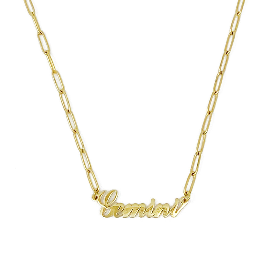 Annie Zodiac Chain Necklace - KMT WAREHOUSE