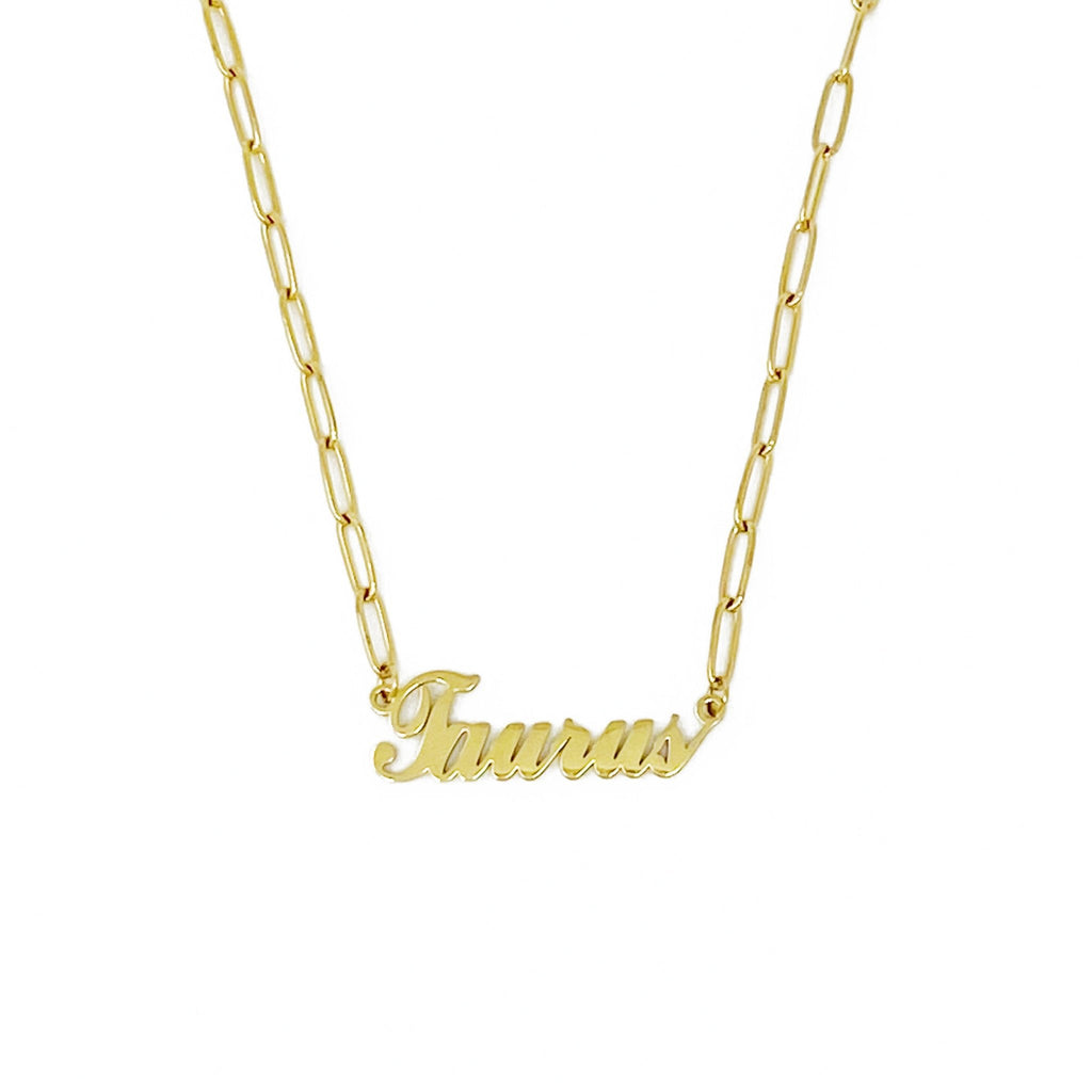 Annie Zodiac Chain Necklace - KMT WAREHOUSE