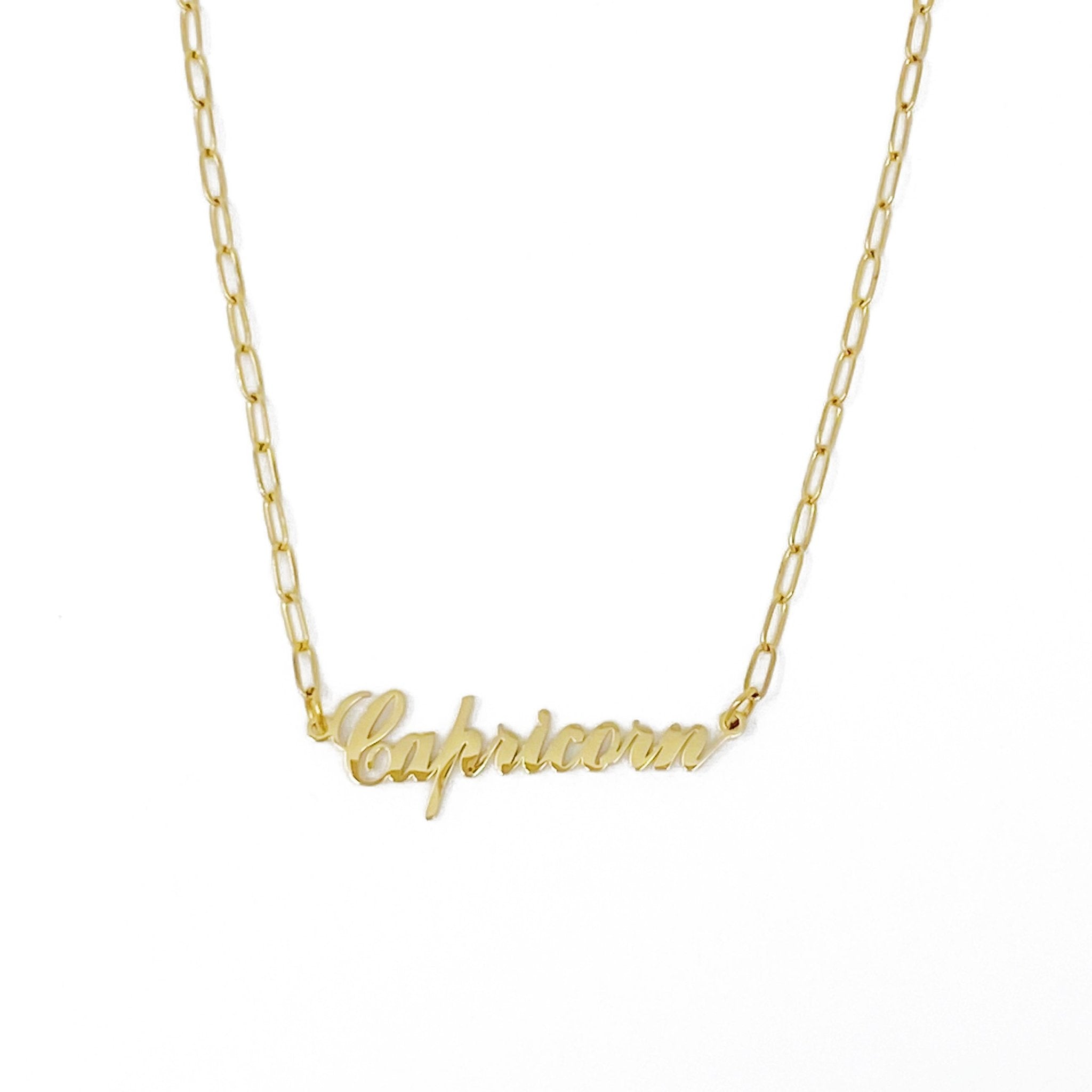 Annie Zodiac Chain Necklace - KMT WAREHOUSE