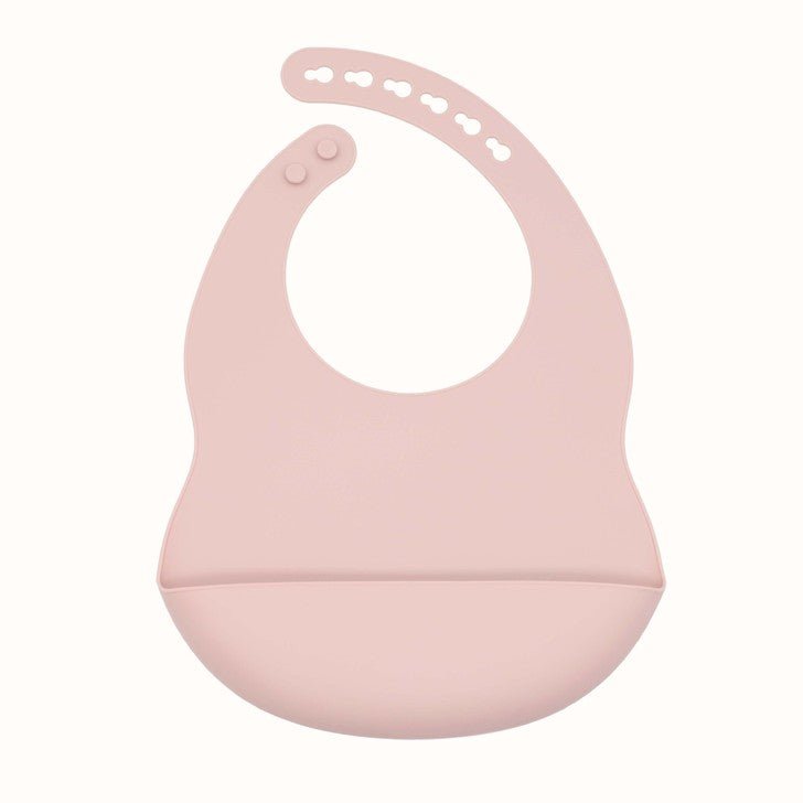 Baby Solid Color Food Grade Silicone Bibs - KMT WAREHOUSE