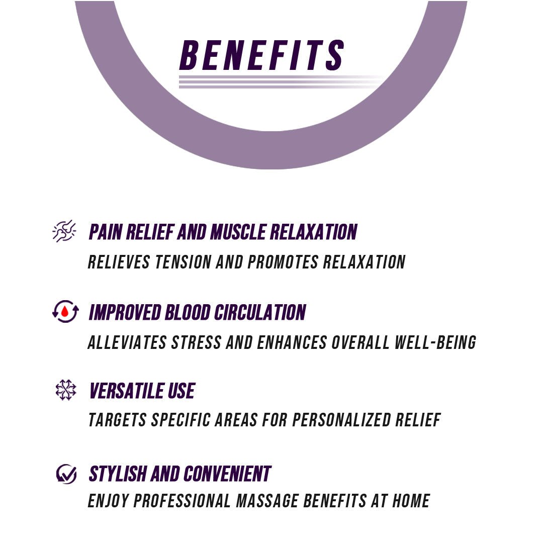 Back and Neck Massage Pillow w/Heat - KMT WAREHOUSE