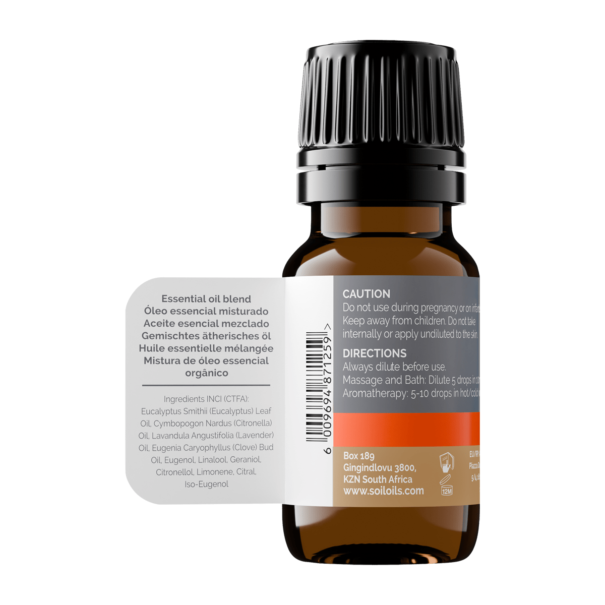 Bug Away - Organic Essential Oil Blend 10ml - KMT WAREHOUSE
