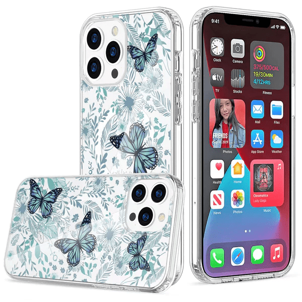 Butterflies Magnetic Compatible Case for iPhone 14 - KMT WAREHOUSE