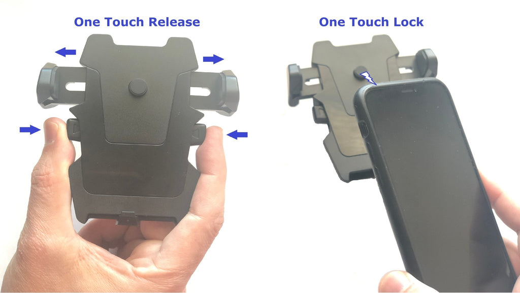 Car Air Vent Mount Cell Phone Holder One Touch - KMT WAREHOUSE