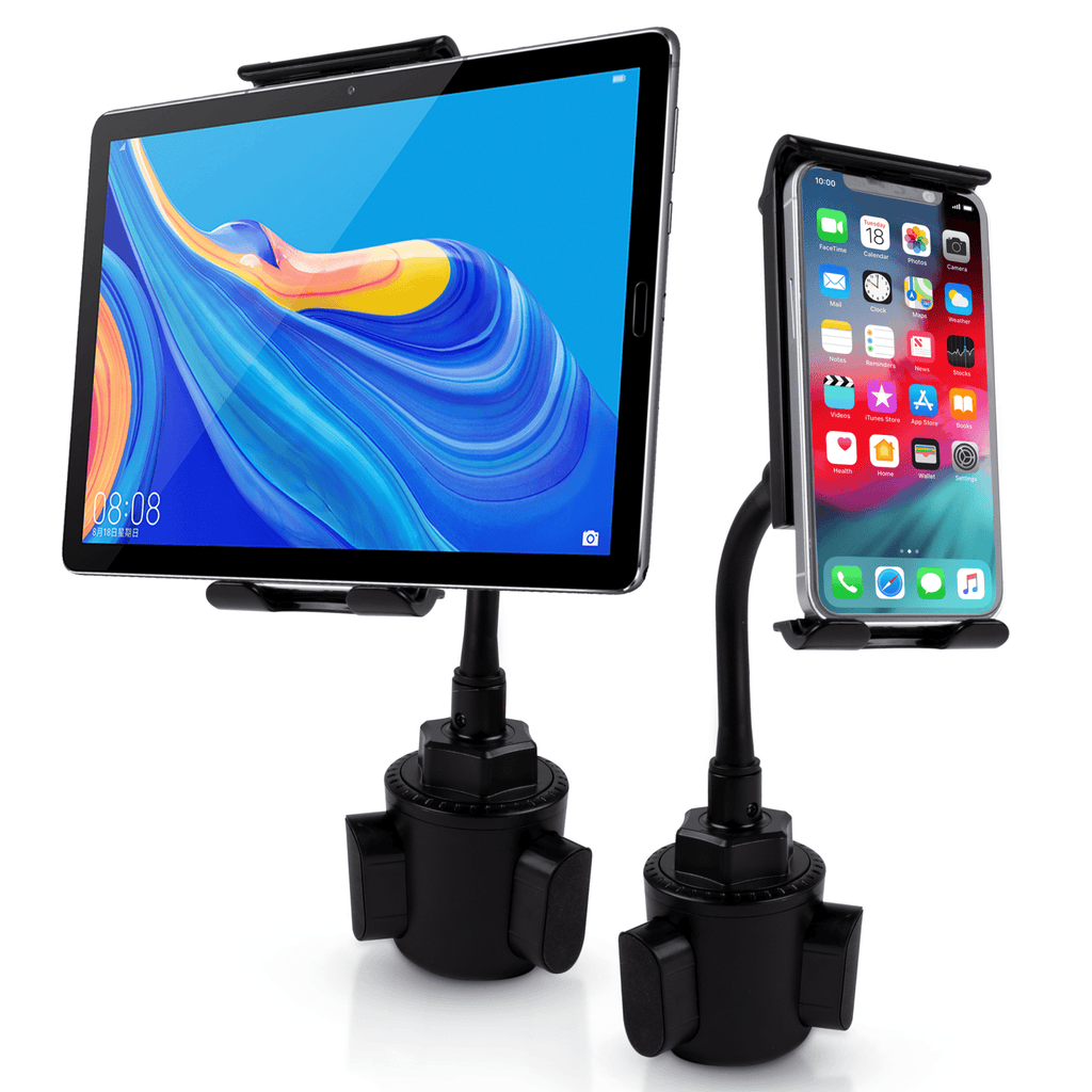 Cup Car Mount Holder 2 - In - 1 Tablet and Smartphone - KMT WAREHOUSE