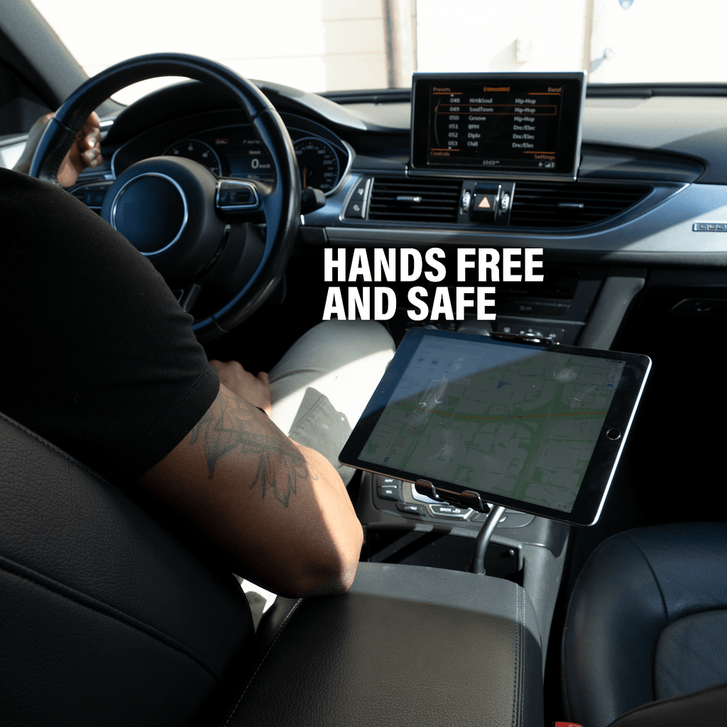 Cup Car Mount Holder 2 - In - 1 Tablet and Smartphone - KMT WAREHOUSE