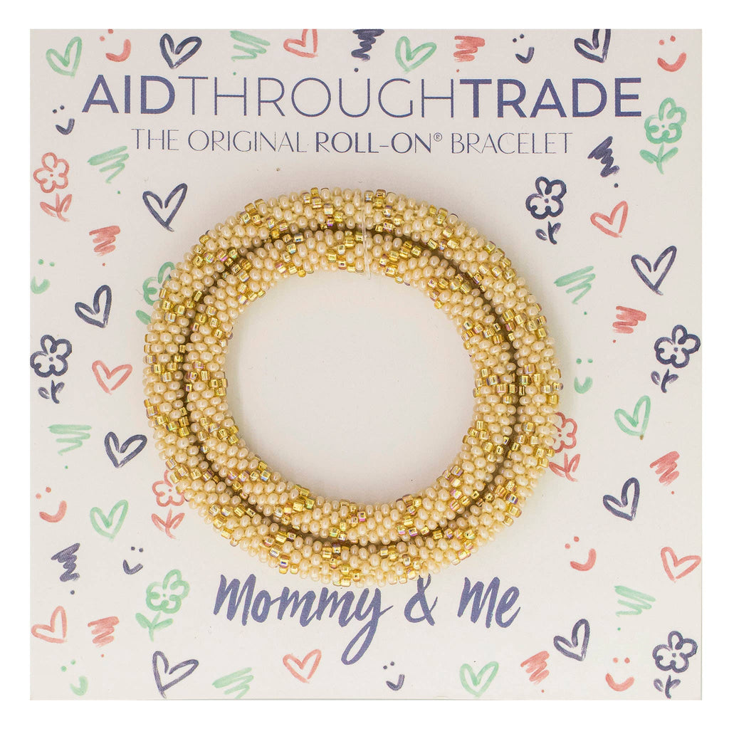 Gold Mommy & Me Bracelets - KMT WAREHOUSE