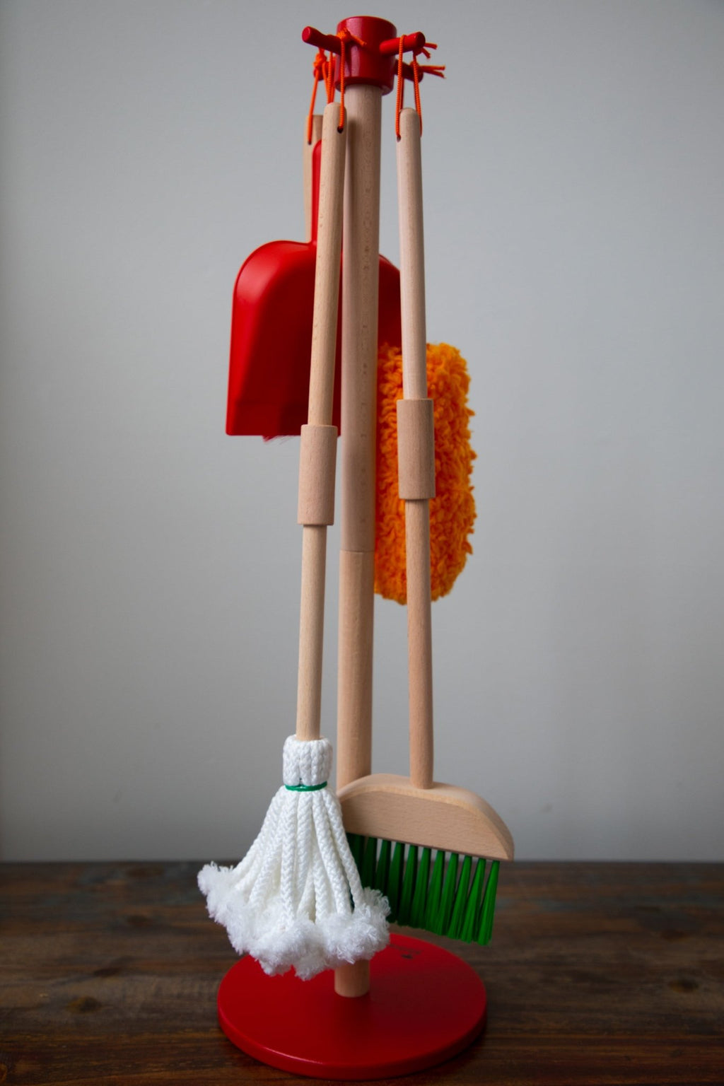 JustForKids Wooden Detachable Kids Cleaning Toy Set - KMT WAREHOUSE