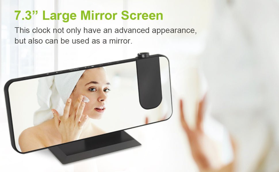 LED Projection Digital Alarm Clock Phone Charger - KMT WAREHOUSE