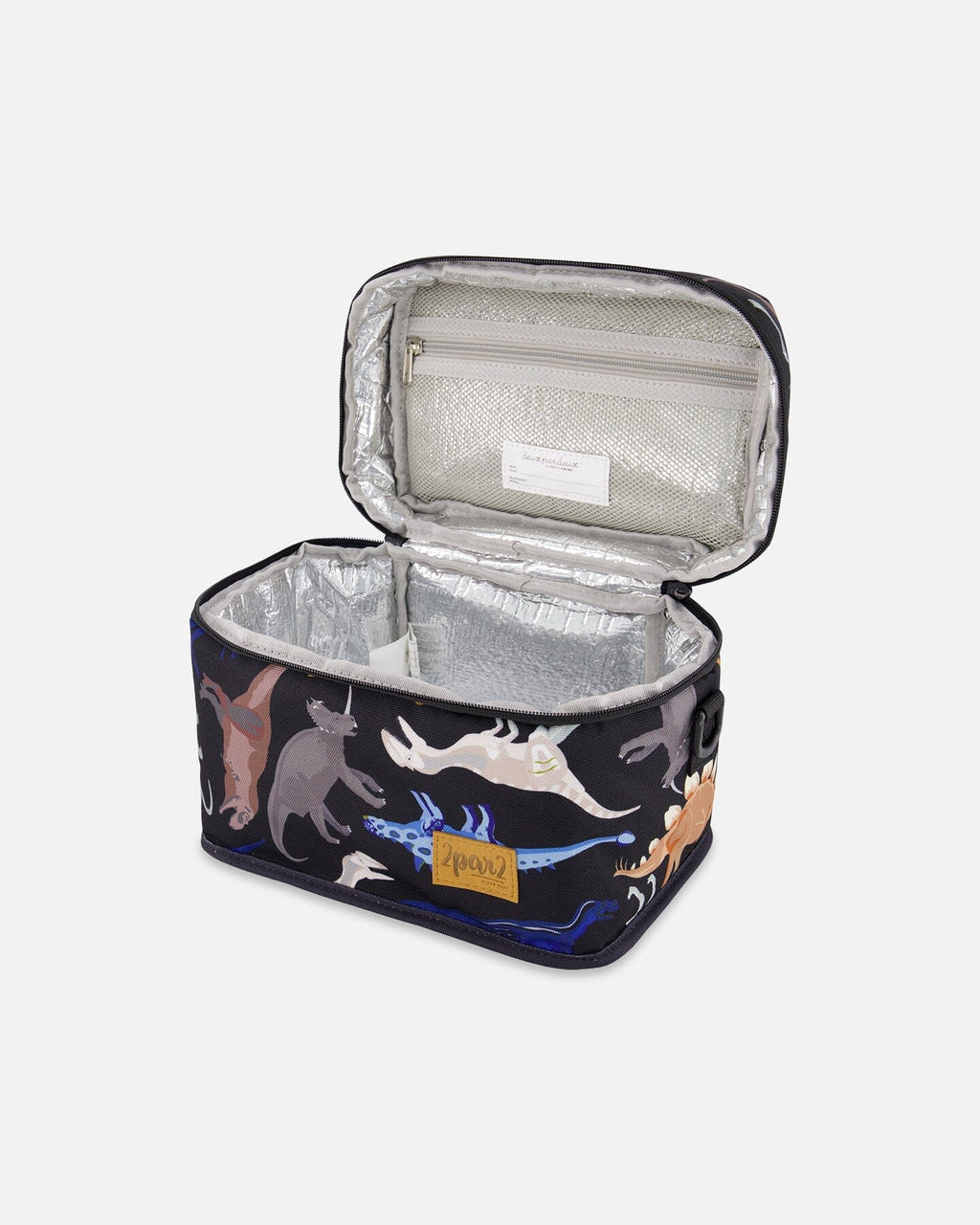 Lunch Box Black Dinosaur Print - KMT WAREHOUSE