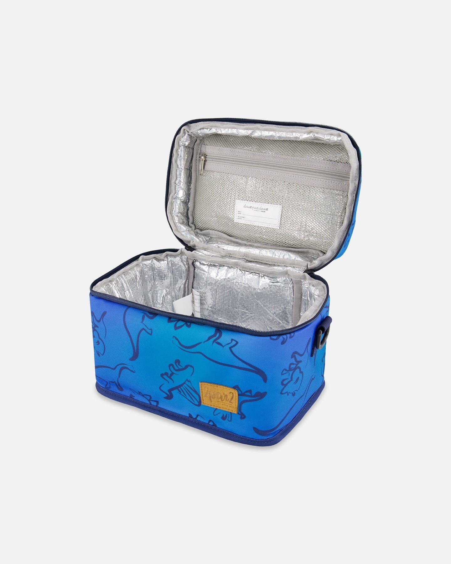 Lunch Box Blue Gradient Dinosaur Print - KMT WAREHOUSE