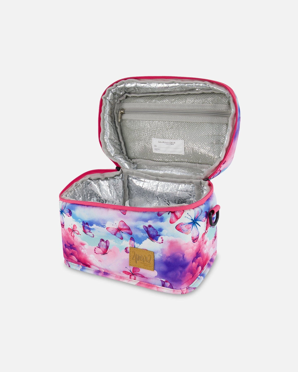 Lunch Box Butterflies On Multicolored And Vibrant Pink Background - KMT WAREHOUSE