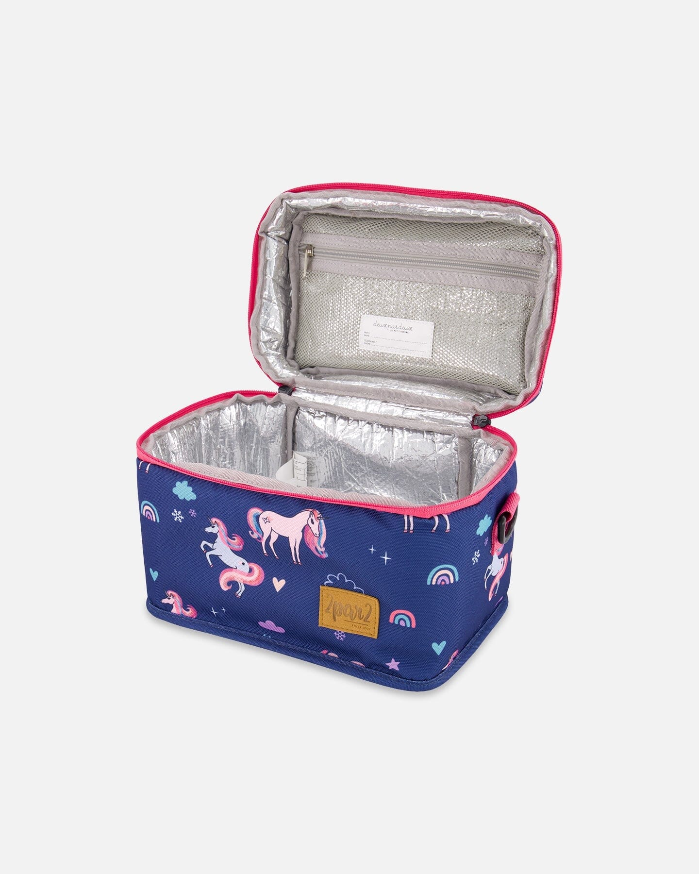 Lunch Box Navy Unicorn Print - KMT WAREHOUSE