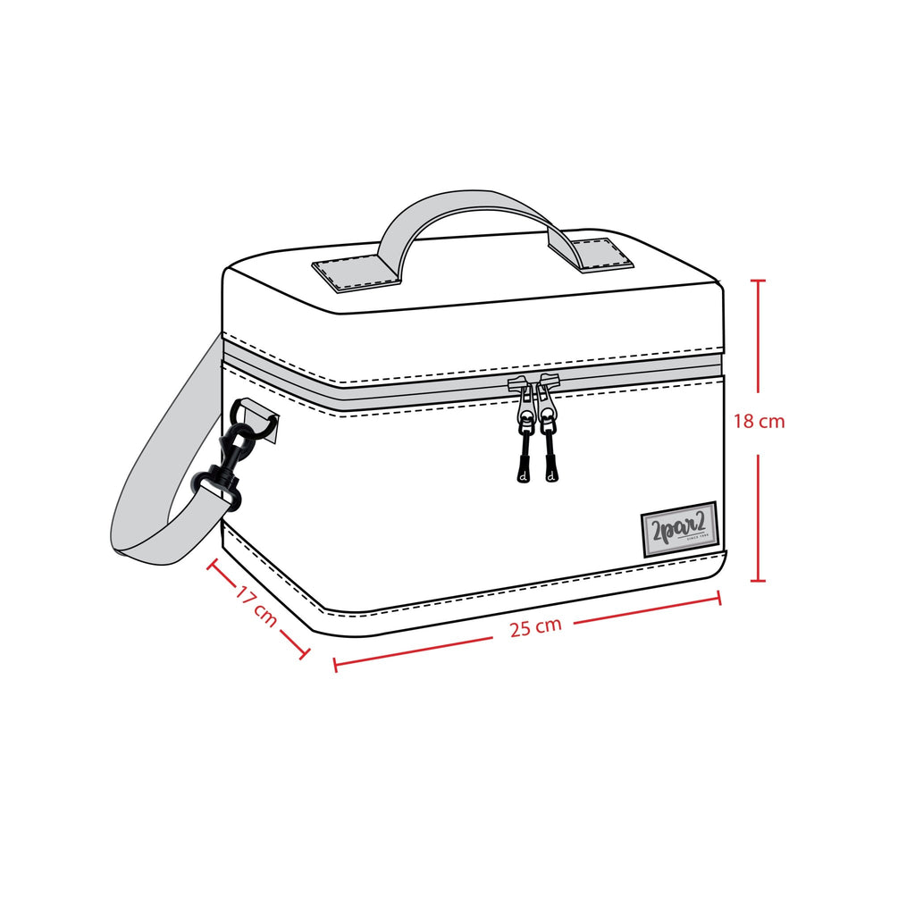 Lunch Box Navy Unicorn Print - KMT WAREHOUSE