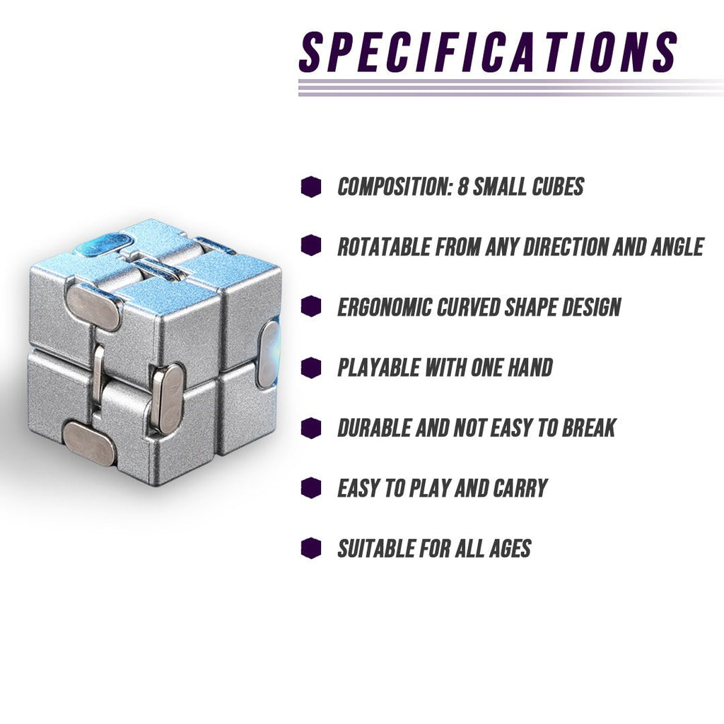 Metal Infinitive Cube - KMT WAREHOUSE