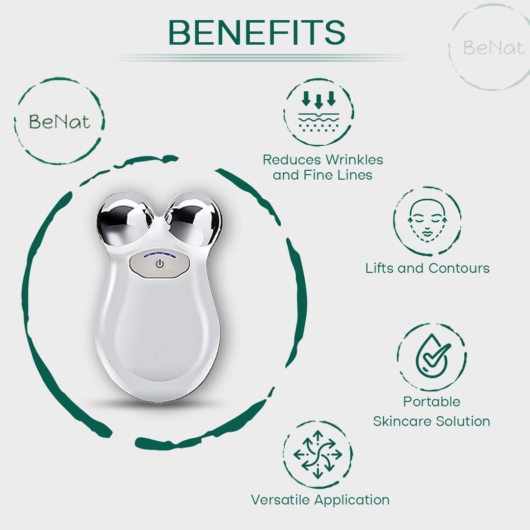 Microcurrent Facial Toning Massager - KMT WAREHOUSE
