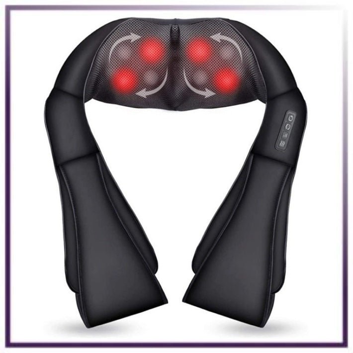 Neck and Shoulder Massager w/Heat - KMT WAREHOUSE