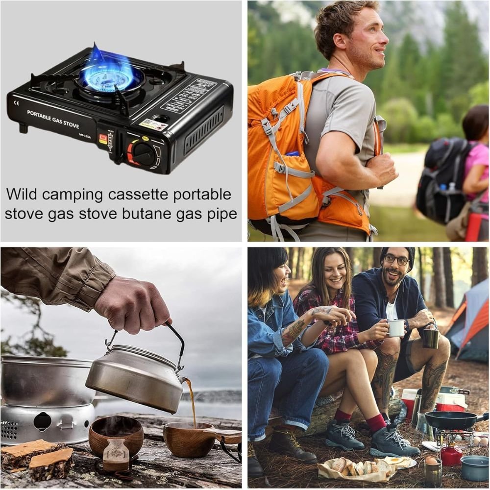 Portable Camping Gas Stove with Carrying Case - KMT WAREHOUSE