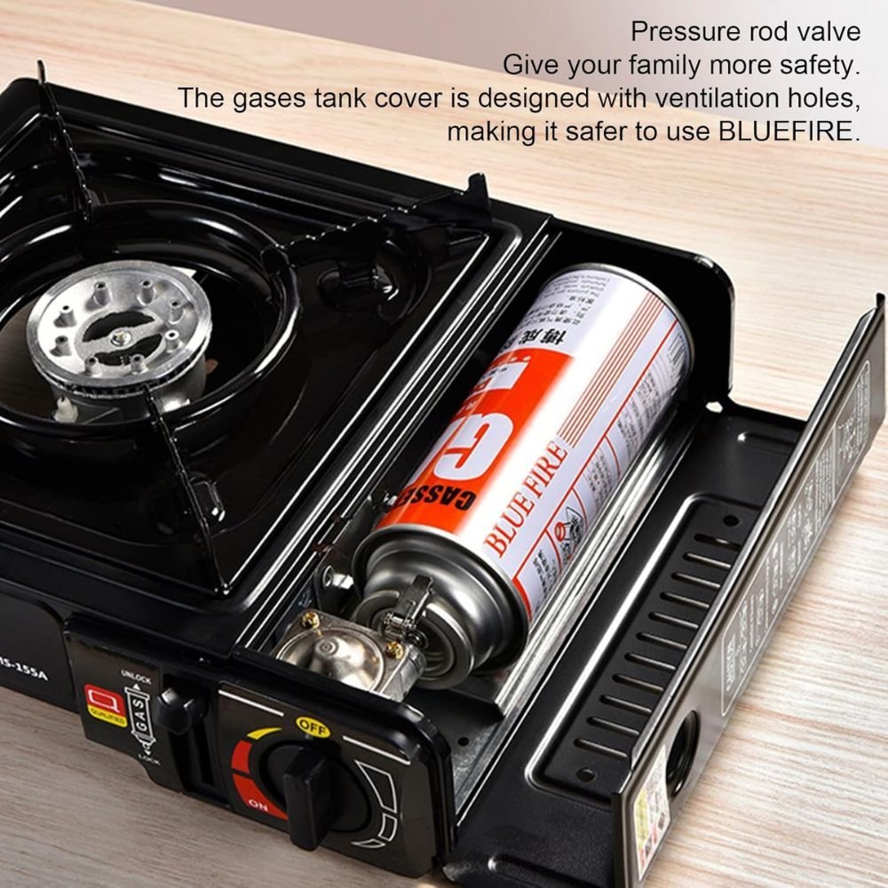 Portable Camping Gas Stove with Carrying Case - KMT WAREHOUSE