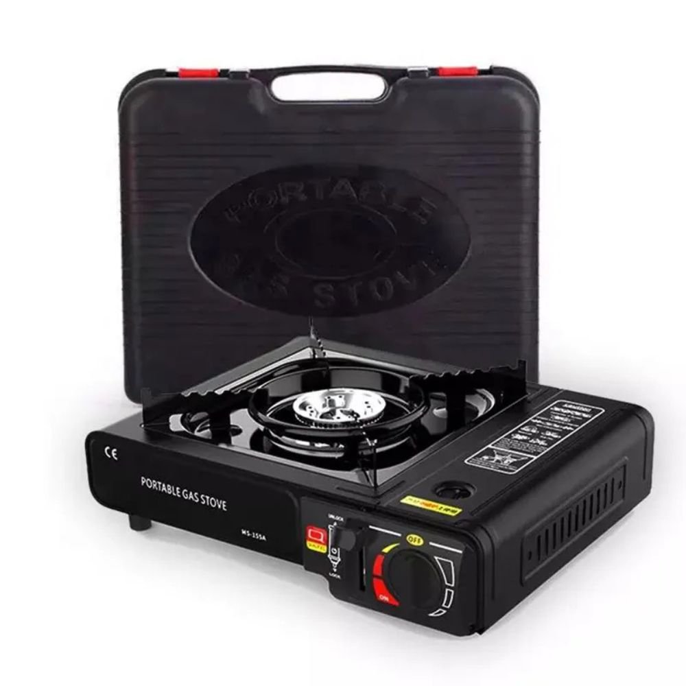 Portable Camping Gas Stove with Carrying Case - KMT WAREHOUSE