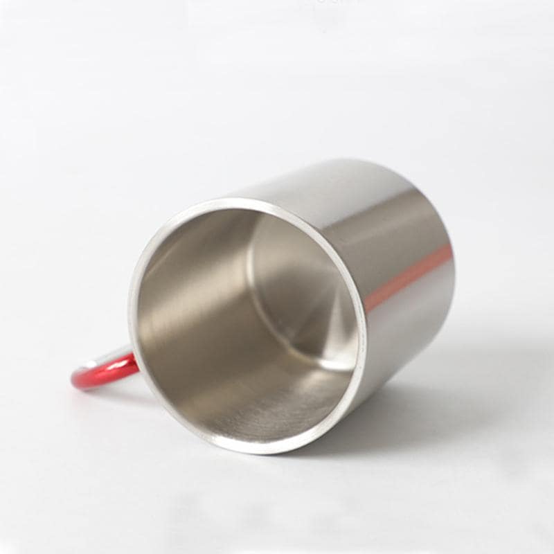 Stainless Steel Double Wall Carabiner Mug 10oz - KMT WAREHOUSE