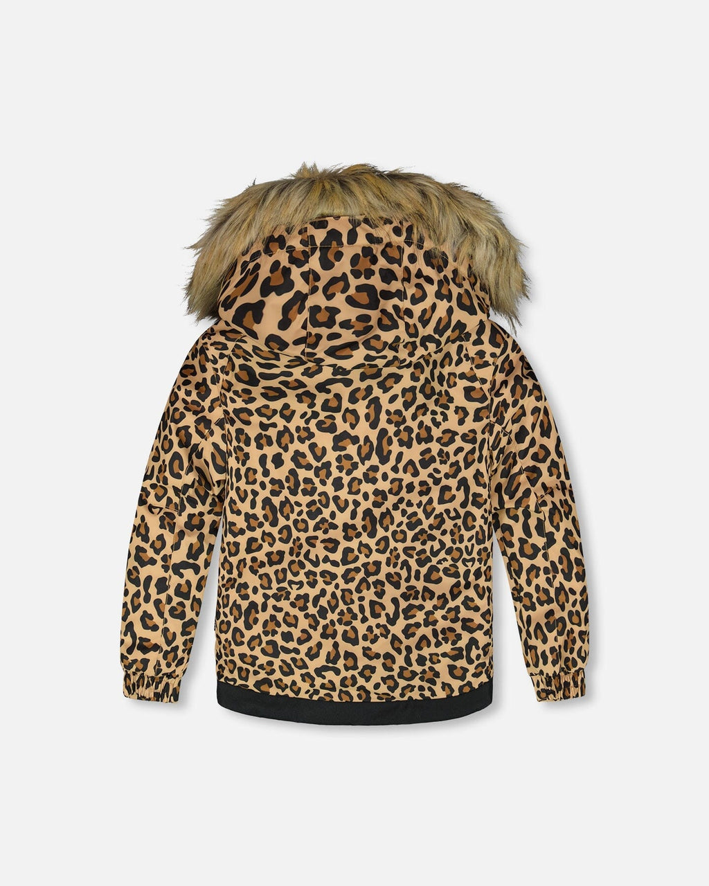 Two - Piece Play Snowsuit Beige Leopard - KMT WAREHOUSE