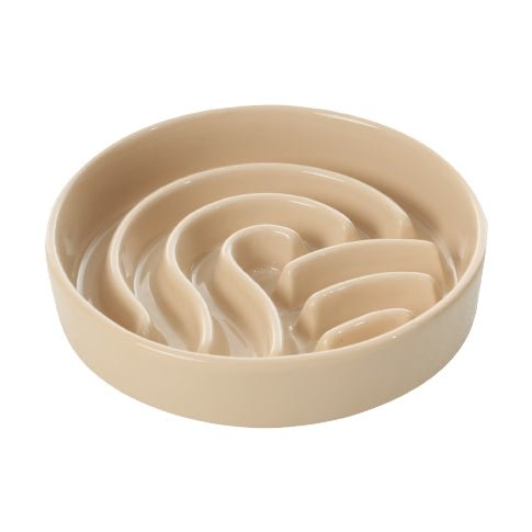 [Wave] Slow Feeder Dog Bowls - Pink / Beige / Orange - KMT WAREHOUSE