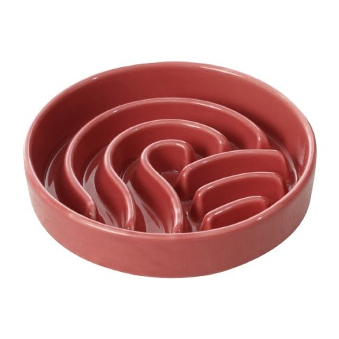 [Wave] Slow Feeder Dog Bowls - Pink / Beige / Orange - KMT WAREHOUSE