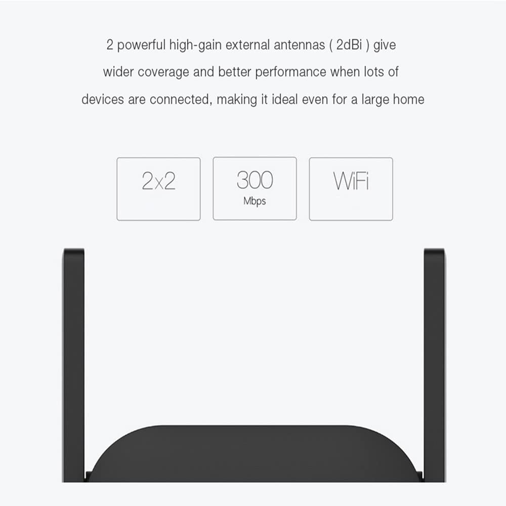 Xiaomi 300Mbps WiFi Amplifier/Universal Wireless WiFi Range Extender/Booster - KMT WAREHOUSE